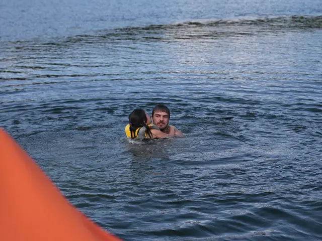Lifeguards Act Promptly to Save Unforeseen Marine Creature from the Waves