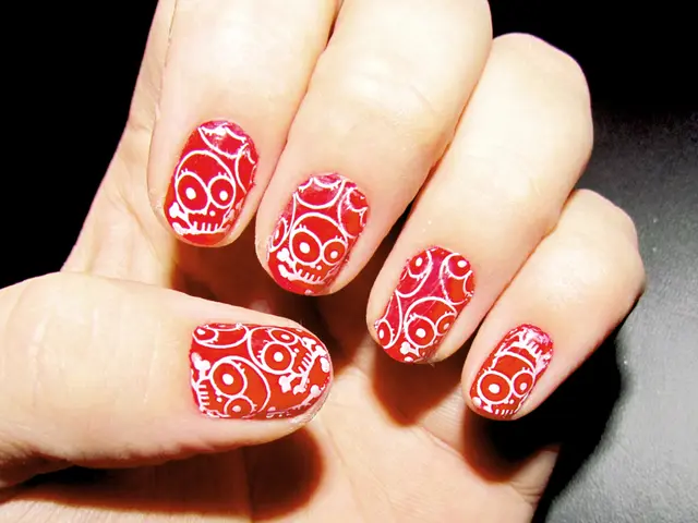 Trendy Green Nail Art Variety Currently Popular