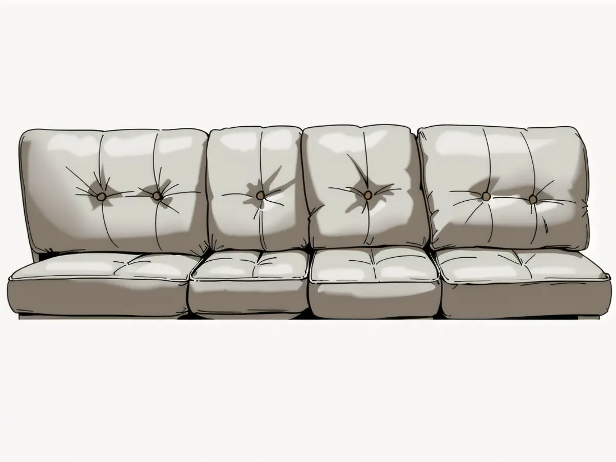 Three Comfortable Outdoor 5-inch Seat and Back Pillows (Set of Three) Eight Patio Seating Enhancements with Outdoor Cushions